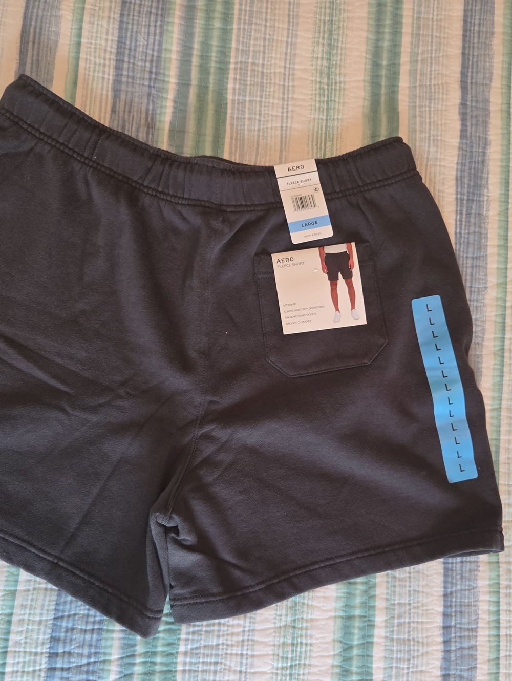 Brand New Men's Fleece Shorts - Large